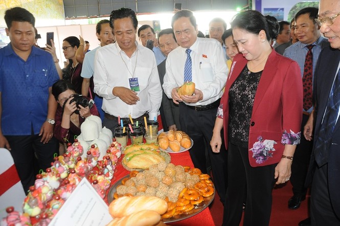 Chủ tịch Quốc hội dự khai mạc Hội chợ Du lịch Quốc tế Cần Thơ 2019 - ảnh 3