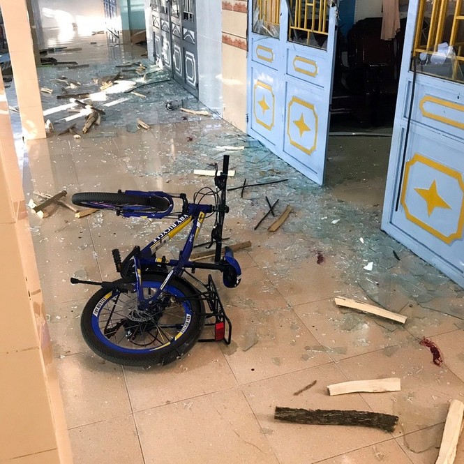 Bắt nhóm đối tượng cố ý gây thương tích và hủy hoại tài sản ở Hậu Giang - ảnh 1