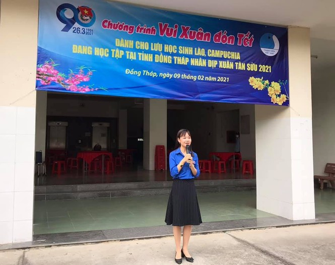 Đồng Tháp tổ chức tổ chức vui xuân đón tết cho lưu học sinh Lào – Campuchia - ảnh 3
