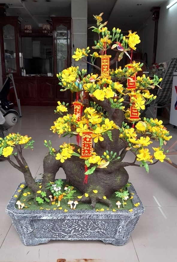 Tình yêu hoa từ đất sét của nữ thạc sỹ 9X ở Cần Thơ - ảnh 14
