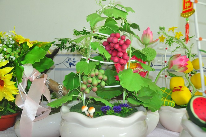 Tình yêu hoa từ đất sét của nữ thạc sỹ 9X ở Cần Thơ - ảnh 7