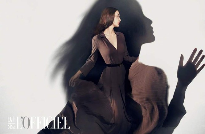 Ngắm Angela Baby đẹp xuất thần trên bìa tạp chí L’OFFICIEL Kim Cửu (9/2020) - ảnh 7