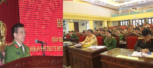 Công an Thanh Hóa tăng cường lực lượng bảo đảm an ninh trật tự dịp Tết - ảnh 1