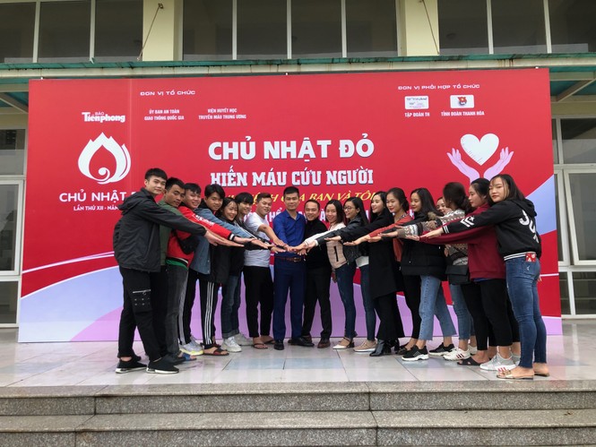 Trường Đại học Văn hoá thể thao và du lịch Thanh Hoá sẵn sàng Chủ nhật Đỏ - ảnh 1