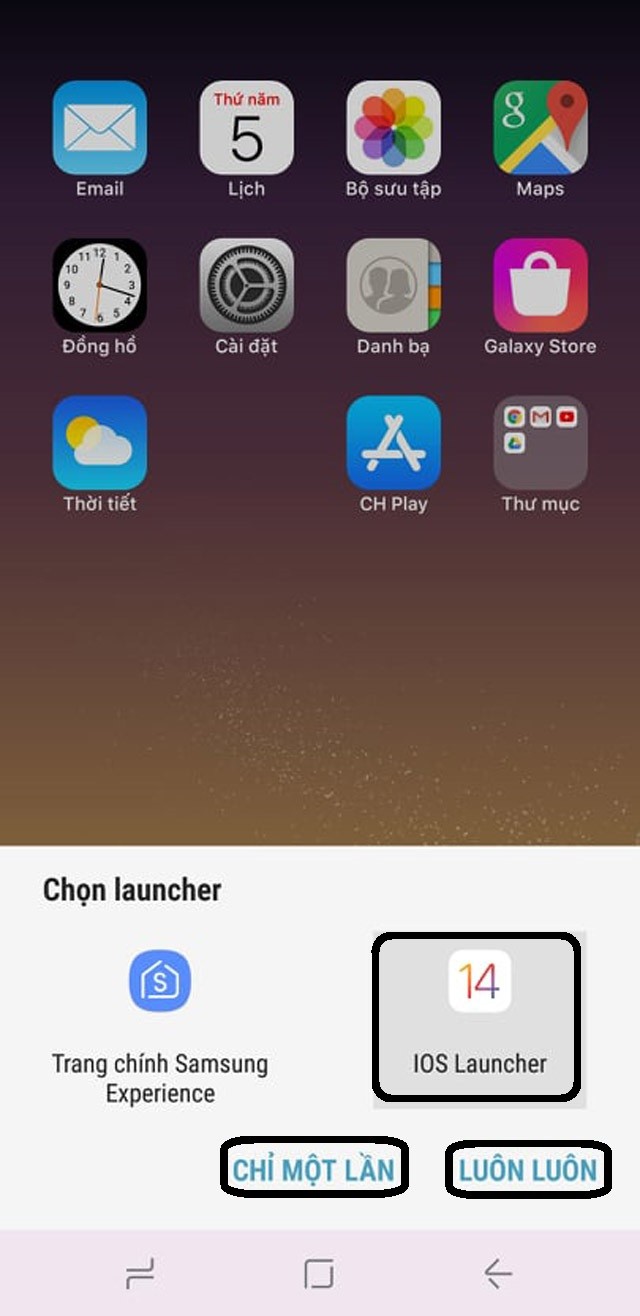 Cách đưa giao diện iOS 14 lên smartphone Android - ảnh 2