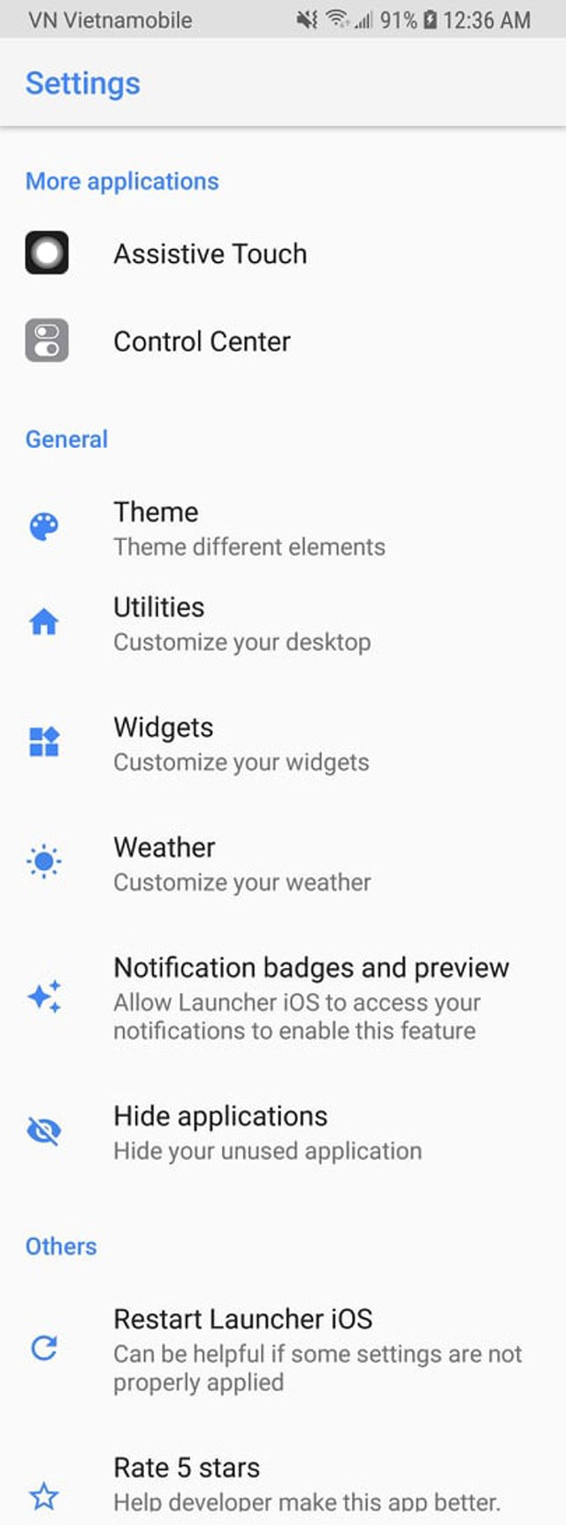 Cách đưa giao diện iOS 14 lên smartphone Android - ảnh 4
