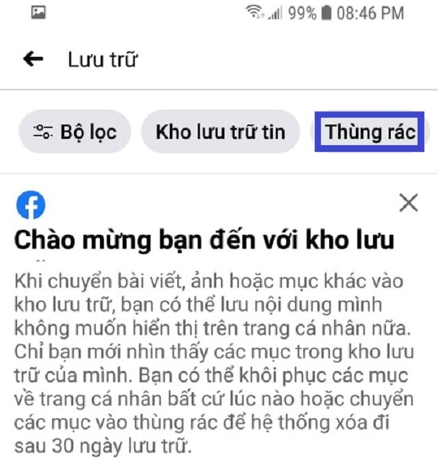 Hướng dẫn khôi phục bài viết đã xóa trên Facebook - ảnh 3