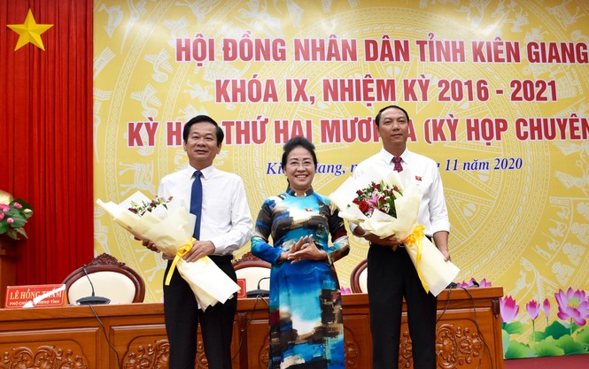 Kiên Giang có tân chủ tịch HĐND và UBND tỉnh - ảnh 1