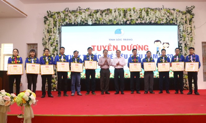 Sóc Trăng: Tuyên dương 154 thanh niên tiêu biểu trên các lĩnh vực năm 2020 - ảnh 1