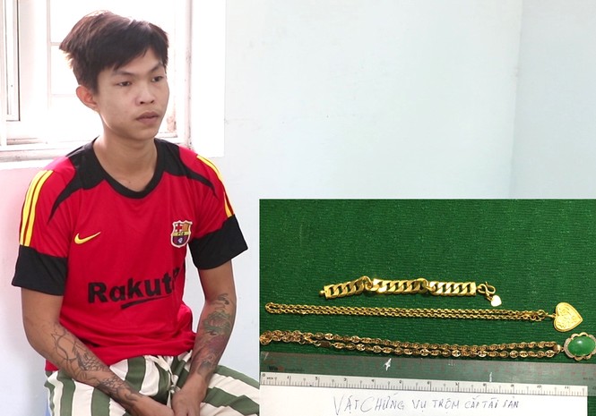 Đến nhà chơi, cháu trai cuỗm gần 4,5 lượng vàng của cô ruột - ảnh 1