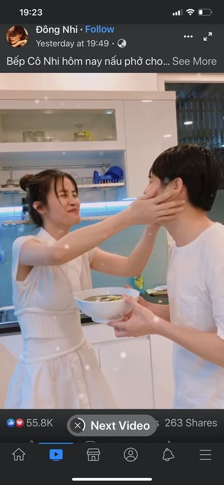 Sao Việt: Đông Nhi nấu phở cho ông xã, Trà Long