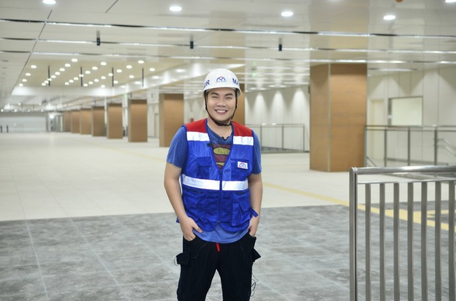 Theo chân Hamlet Trương khám phá ga ngầm siêu hiện đại của tuyến Metro số 1 ở TP.HCM - ảnh 5