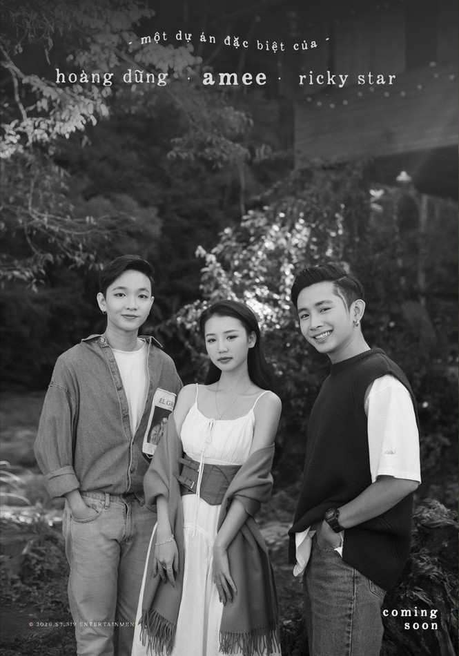 AMEE kết hợp Ricky Star, Hoàng Dũng làm show