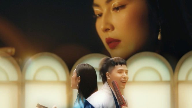 Trịnh Thăng Bình và “nàng Kiều” Helly Tống gây tò mò với cảnh tình cảm tại lầu Ngưng Bích - ảnh 4
