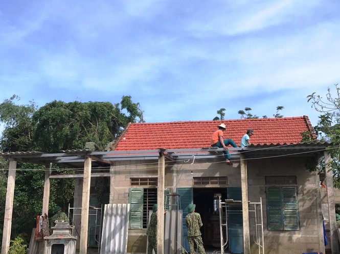 Quân đội, công an huy động 100% quân số ứng phó bão số 9 - ảnh 6