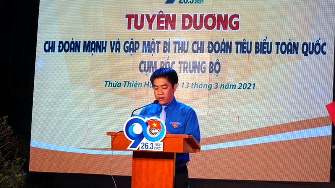 Tuyên dương chi Đoàn mạnh cụm Bắc Trung bộ - ảnh 3