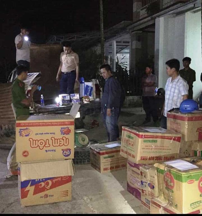 Bắt vụ vận chuyển pháo lậu số lượng lớn - ảnh 1