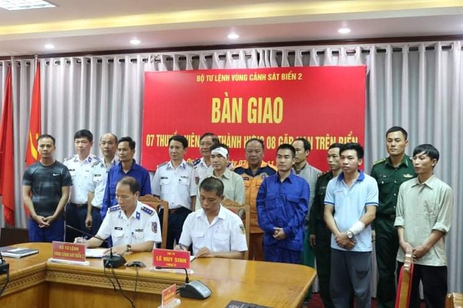 Đang tìm kiếm thuyền trưởng tàu hàng mất tích trên biển - ảnh 1