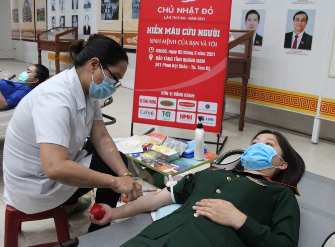 Bạn trẻ Quảng Nam tham gia hiến máu cứu người - ảnh 6