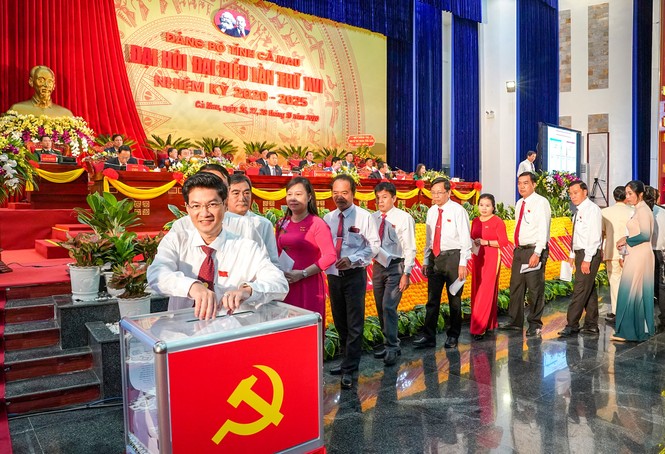 Ông Nguyễn Tiến Hải tái đắc cử Bí thư Tỉnh ủy Cà Mau - ảnh 2