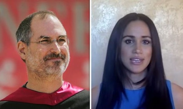Đi thi không được copy bài bạn, nhưng nữ công tước Meghan Markle bị tố “nhái” Steve Jobs kìa - ảnh 2