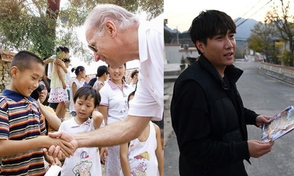 Ảnh “ngày xưa - bây giờ” của một thanh niên khiến ai cũng ấn tượng, vì có cả ông Joe Biden - ảnh 3