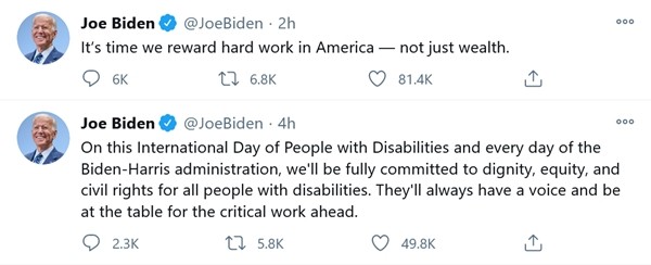 Tổng thống Trump cứ nhắc đến ông Biden mà không được đáp lại, bị trêu là “tình đơn phương