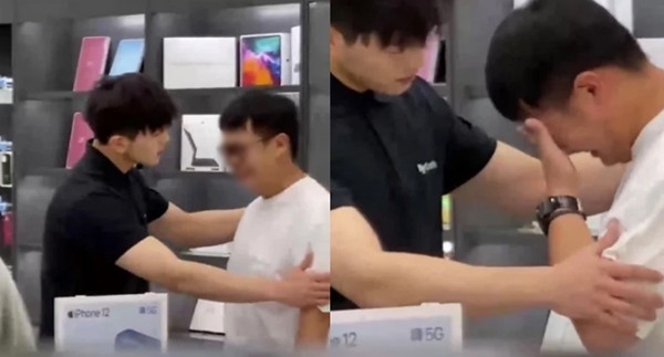 Mua iPhone 12 cho bạn gái rồi bị “đá”, khách đến cửa hàng Apple khóc lóc, muốn hoàn tiền - ảnh 2