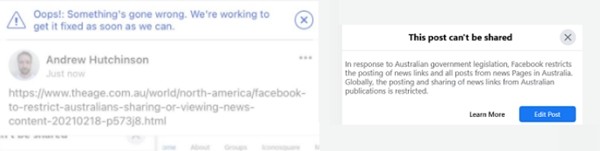 Facebook thể hiện quyền lực khi chặn chia sẻ tin tức ở Úc: “Hôm nay là nước Úc, ngày mai sẽ là gì nữa?” - ảnh 3