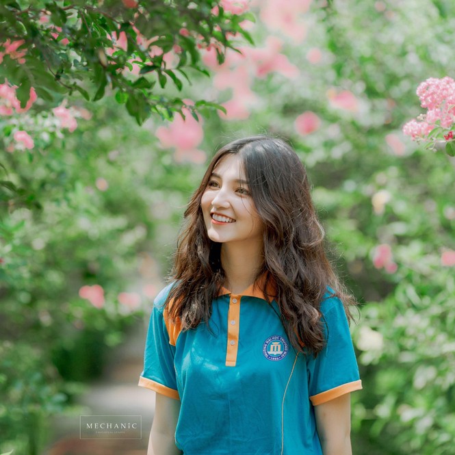 Nữ sinh gây sốt với bộ ảnh chơi bóng rổ sở hữu nét đẹp lai Tây - ảnh 5
