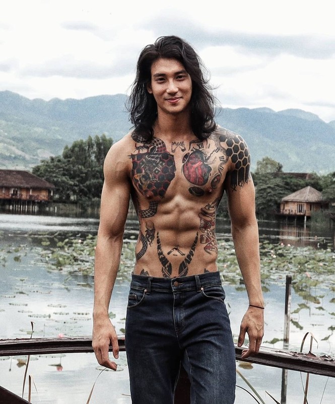 Vẻ đẹp của nam mẫu Myanmar được ví như “Aquaman châu Á” khiến dân mạng náo loạn - ảnh 4
