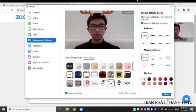 Teen tạm biệt nỗi sợ khi phải bật cam vì Zoom bây giờ đã có filter đầy đủ - ảnh 2