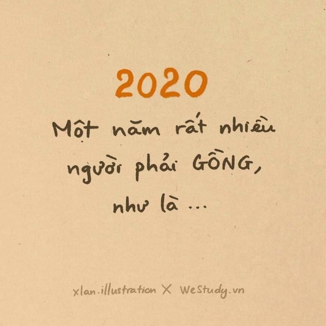 Nhìn lại một năm vừa qua với những thông điệp đáng yêu mùa dịch: 2020 mình vượt qua được thì 2021 sợ gì! - ảnh 1
