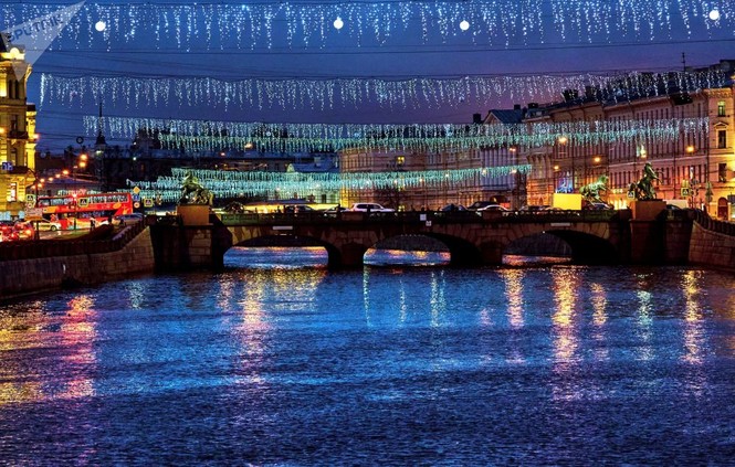 Saint-Peterburg lộng lẫy đón Giáng sinh và năm mới 2020 - ảnh 10