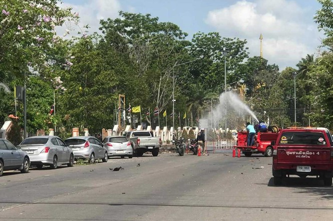 Nổ bom liên tiếp tại miền Nam Thái Lan, 25 người bị thương - ảnh 3