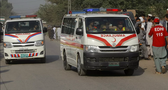 Hiện trường vụ nổ bom trường học ở Pakistan khiến gần 120 người thương vong - ảnh 3