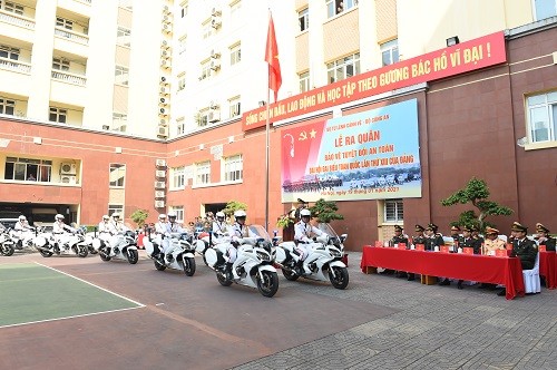 Bộ Tư lệnh Cảnh vệ ra quân bảo vệ Đại hội XIII của Đảng - ảnh 1