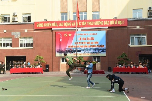 Bộ Tư lệnh Cảnh vệ ra quân bảo vệ Đại hội XIII của Đảng - ảnh 4