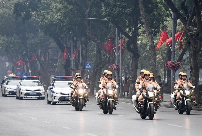 Công an Hà Nội ra quân bảo vệ Đại hội XIII của Đảng - ảnh 4