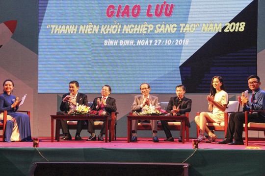 Hoa hậu Việt Nam 2018 đồng hành cùng tuổi trẻ Bình Định - ảnh 10
