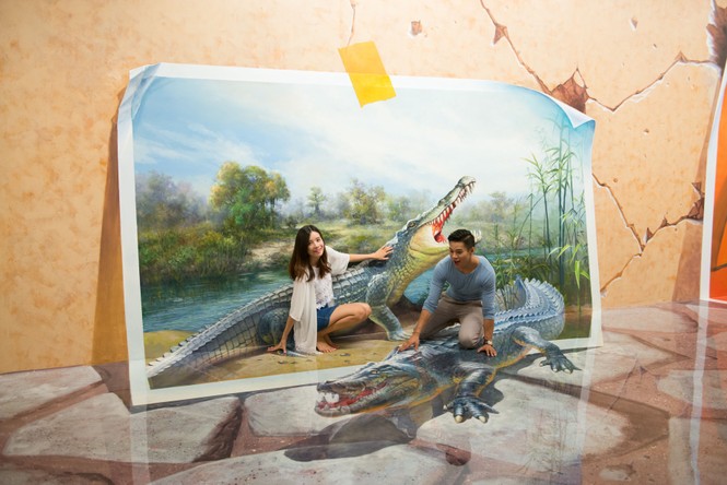 Khám phá bảo tàng tranh 3D lớn nhất Sài Gòn: