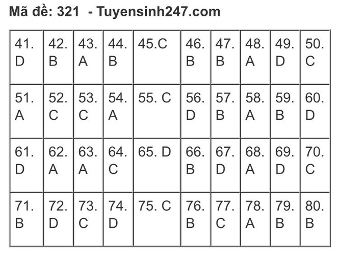 “Check” ngay gợi ý đáp án tổ hợp KHXH kỳ thi Tốt nghiệp THPT 2020 để biết điểm số nào! - ảnh 17