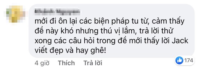 Lời bài hát của Jack được đưa vào đề thi, sáng tạo mới lạ nhưng gây tranh cãi - ảnh 3
