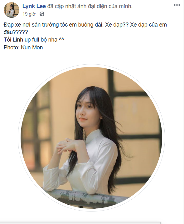Lynk Lee để tóc dài thướt tha, diện áo dài trắng nữ sinh khiến cộng đồng mạng phát cuồng - ảnh 5