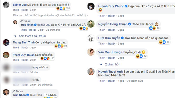 Sao Việt ùn ùn bình luận bài đăng lột xác khó ngờ của Trúc Nhân trên MXH - ảnh 2