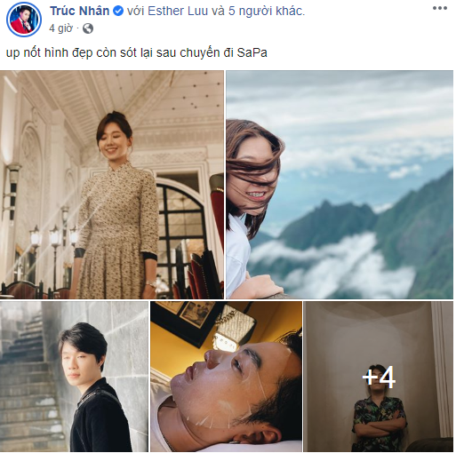 Cách đăng ảnh “chặt đẹp” có một không hai của Trúc Nhân và phản ứng của người trong cuộc - ảnh 1