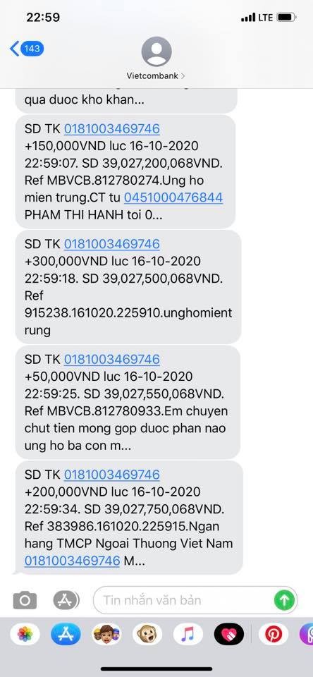 Thủy Tiên chưa thể về lại TP.HCM, tiết lộ tiền quyên góp
