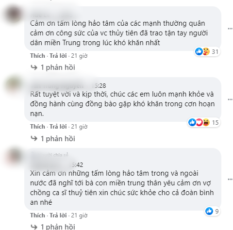 Thủy Tiên và những lần