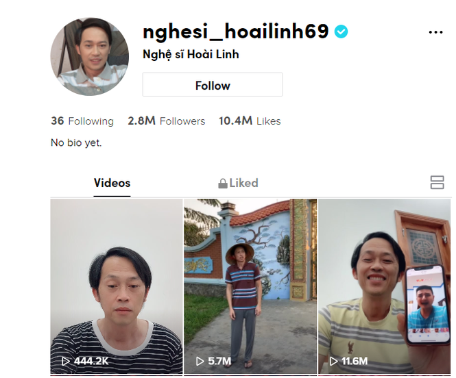 NSƯT Hoài Linh đăng tải video TikTok lúc nửa đêm, Long Chun liền gợi ý chú bắt trend