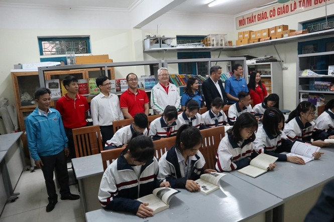 Gần 10.000 học sinh miền Bắc được hướng nghiệp 'Khởi hành tương lai' - ảnh 1